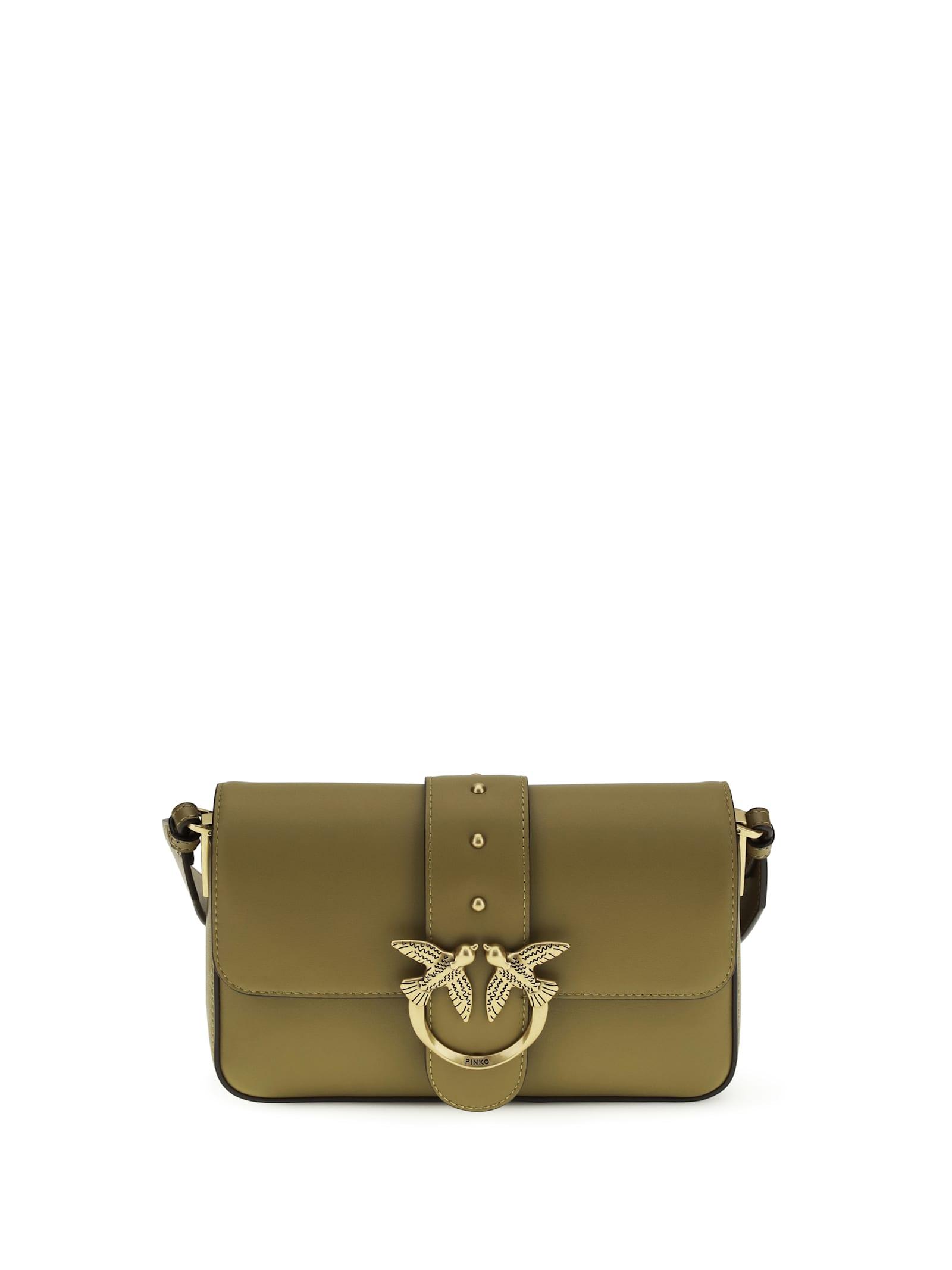 pinko mini love shoulder bag