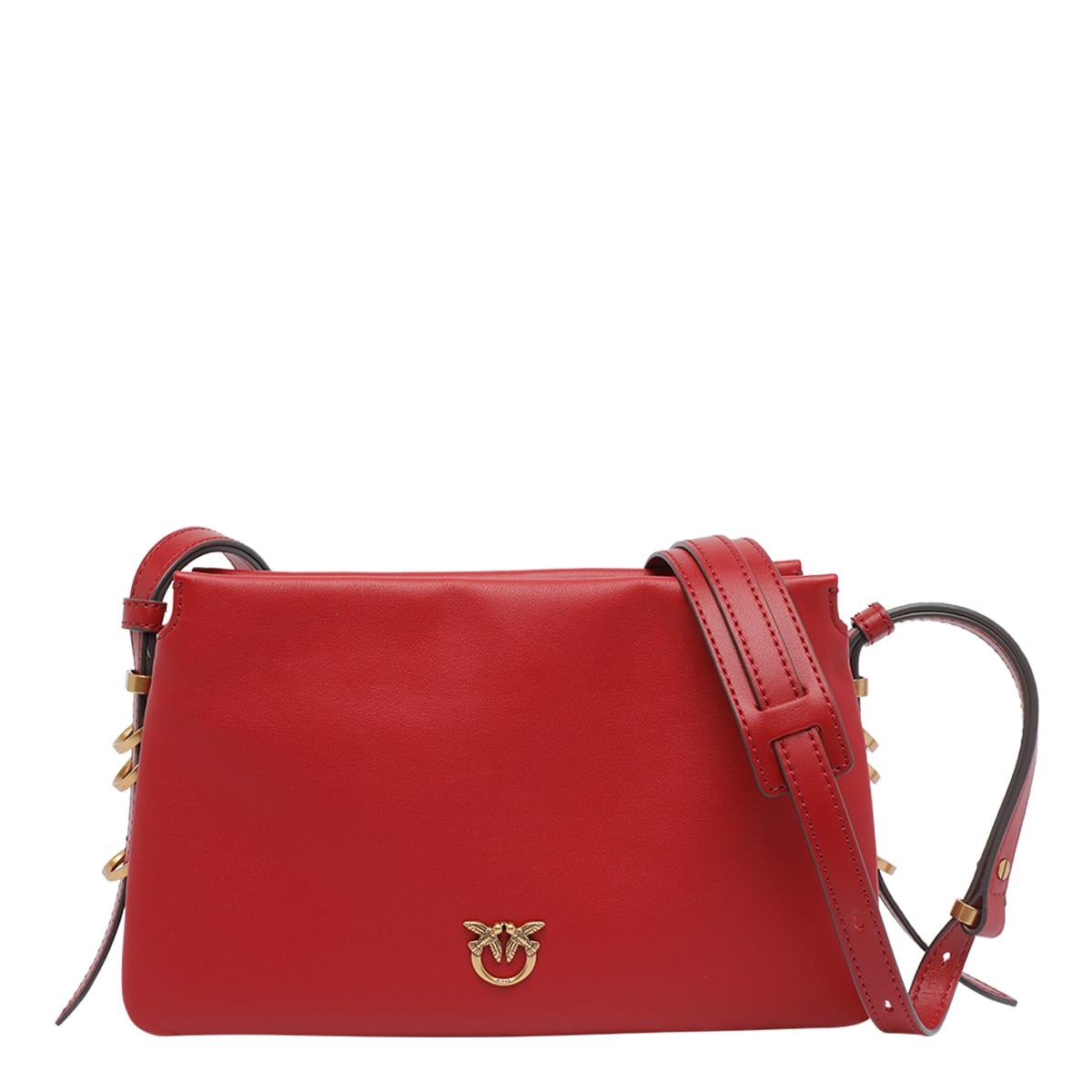 pinko mini one two three crossbody bag