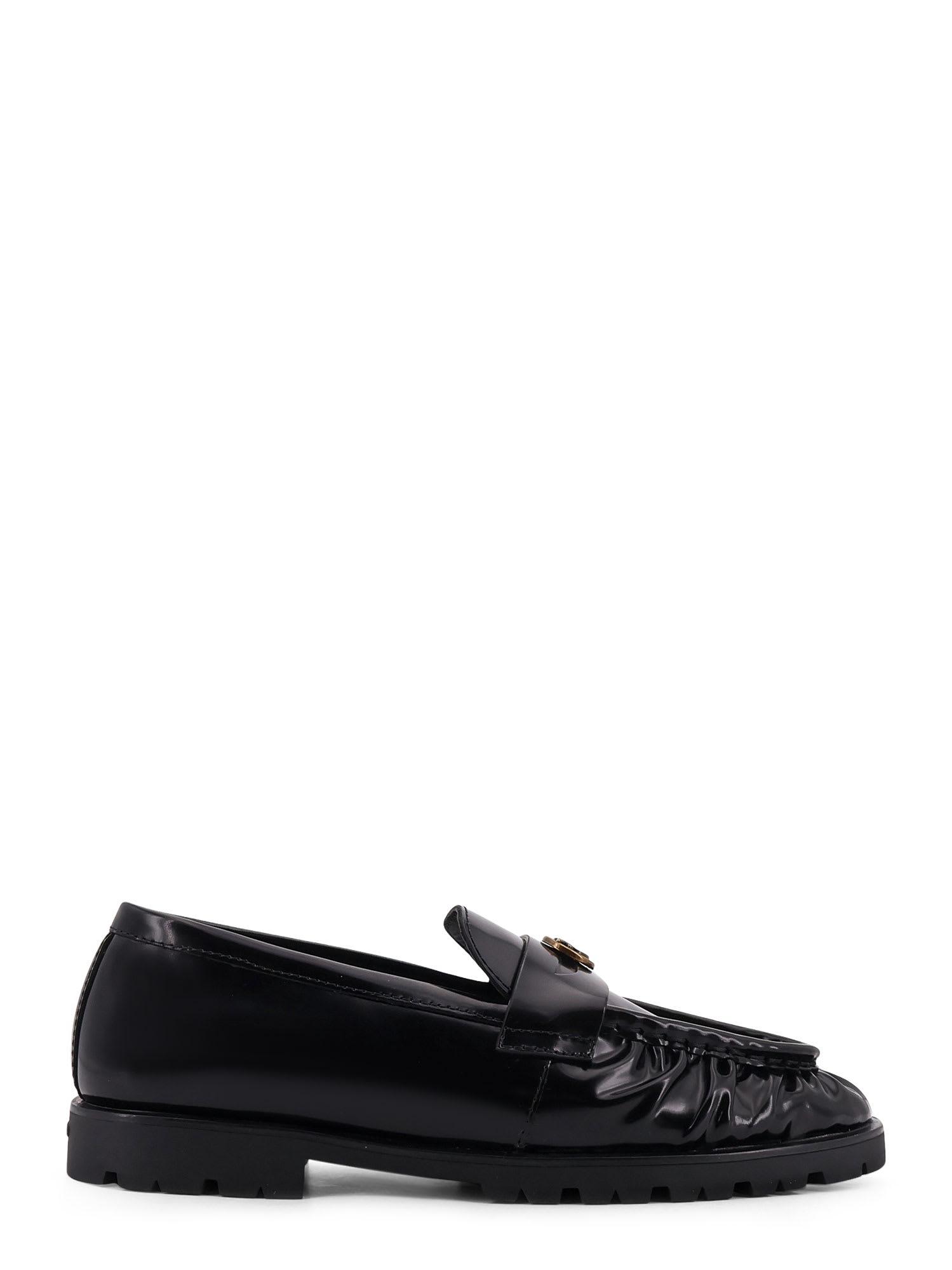 pinko nora 01 leather loafers