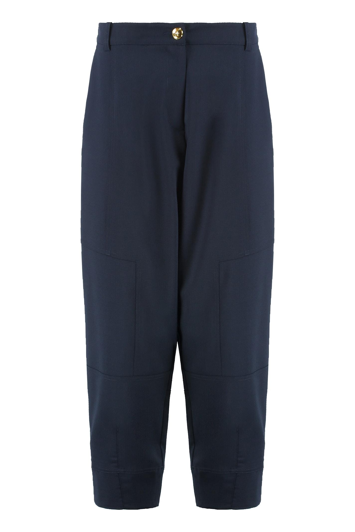 pinko pants made of wool blend