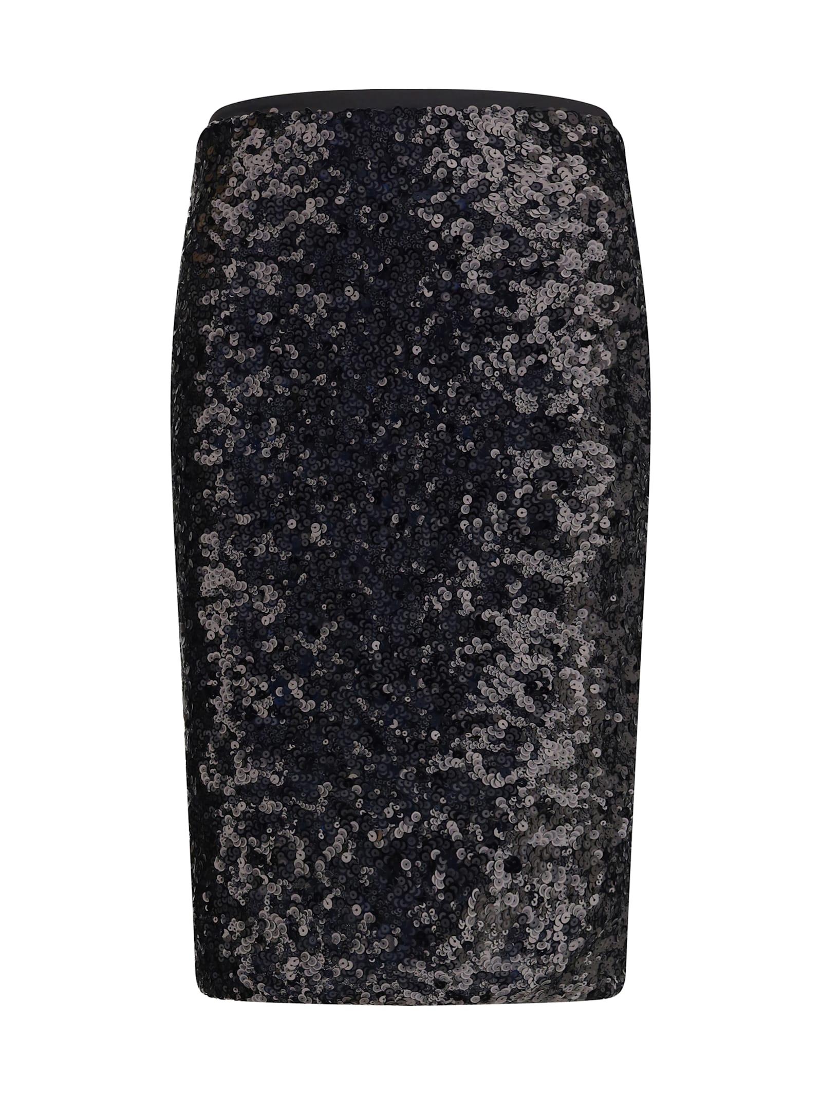 pinko pappacieca pencil skirt with sequins