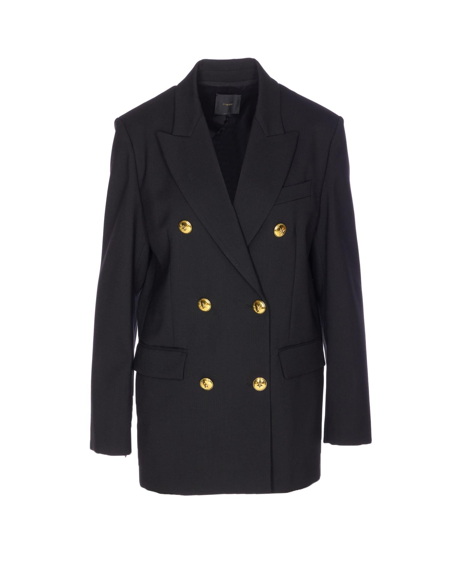 pinko pizza double breasted jacket