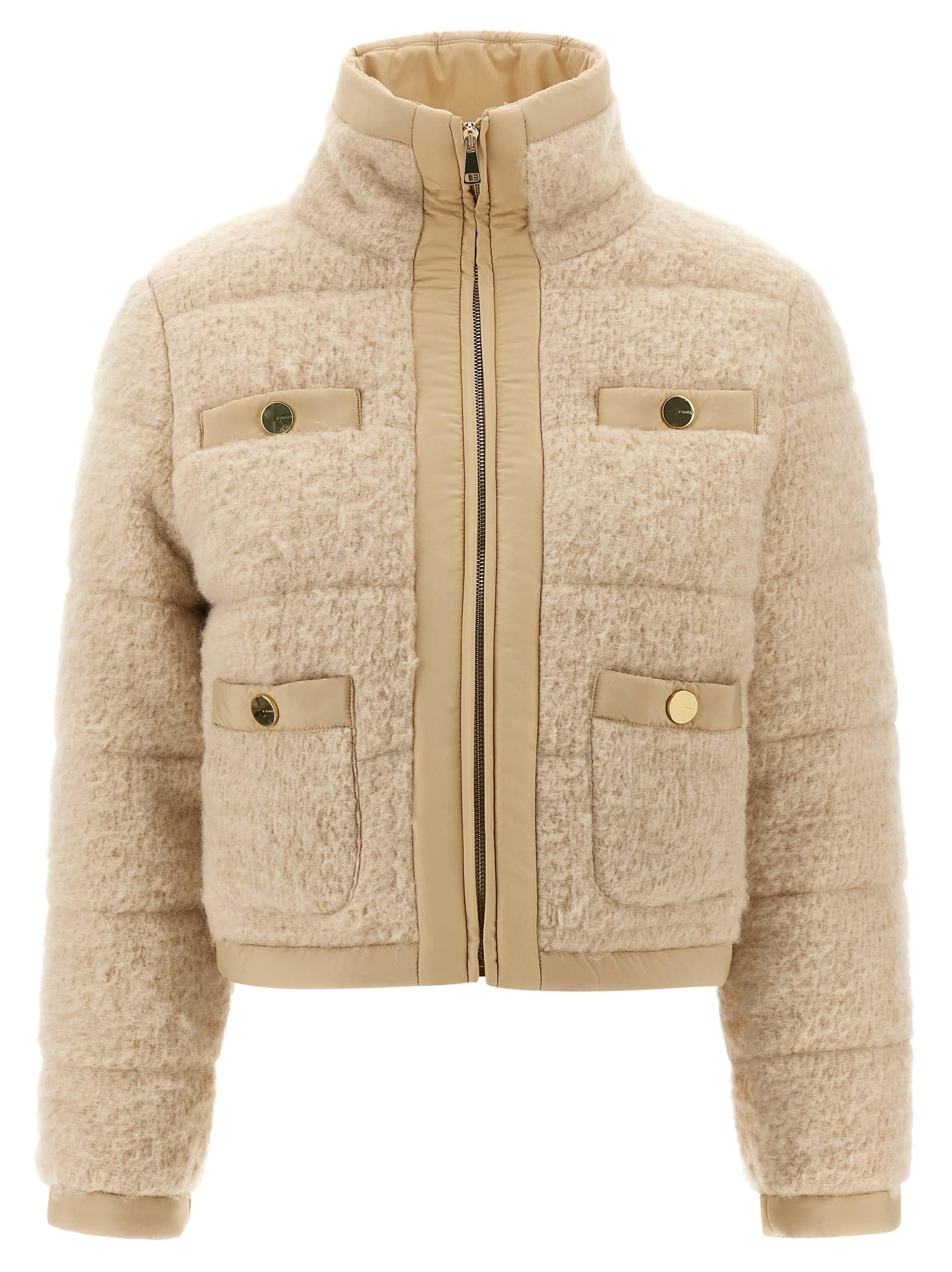 pinko raquel down jacket