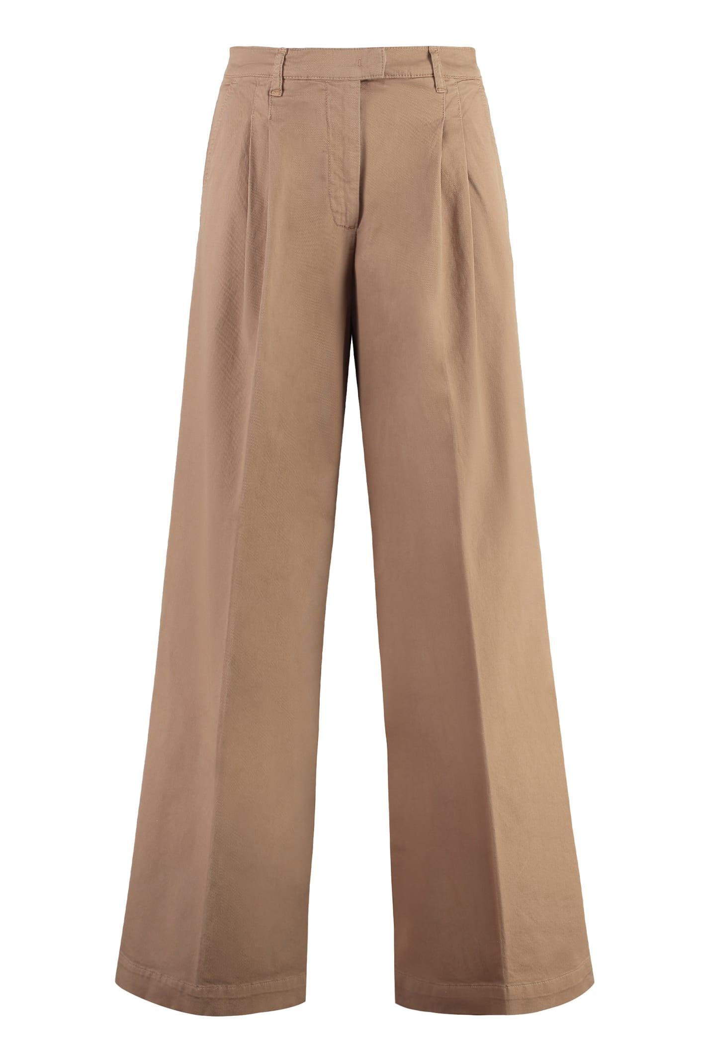pinko robotech cotton trousers