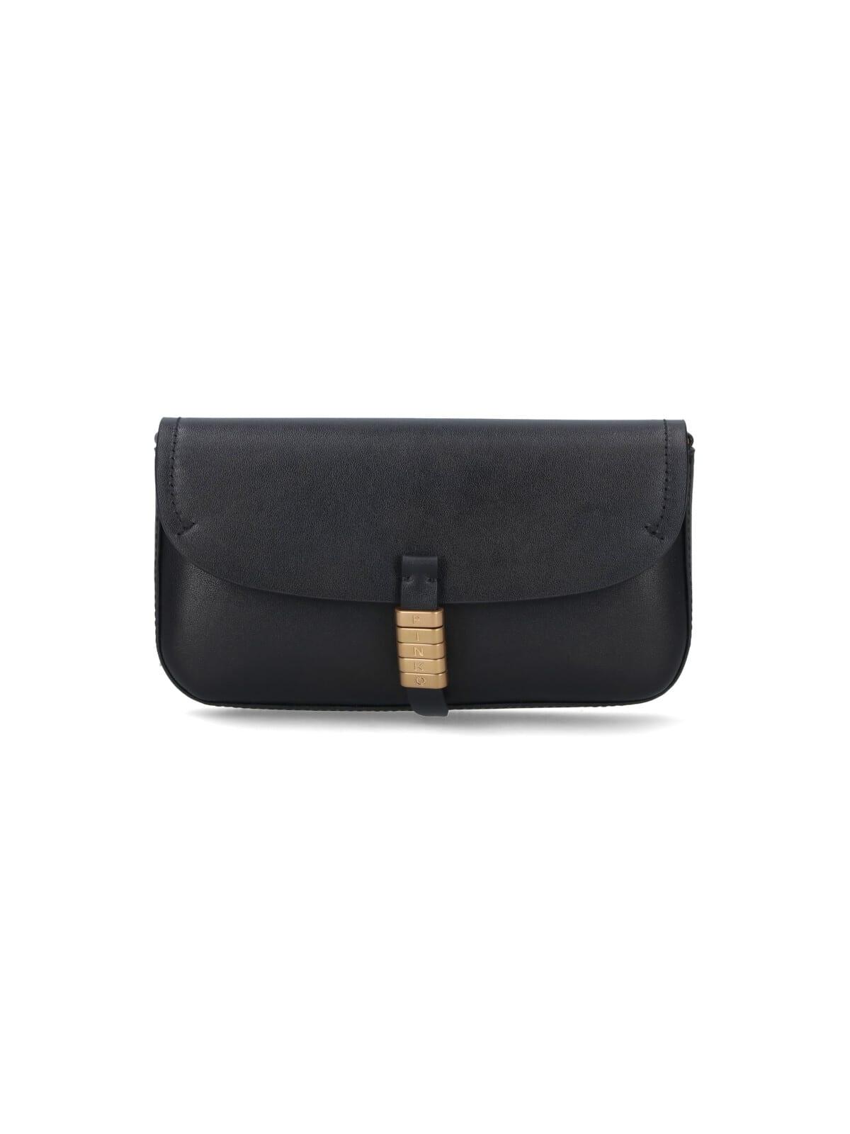 pinko saddle crossbody bag