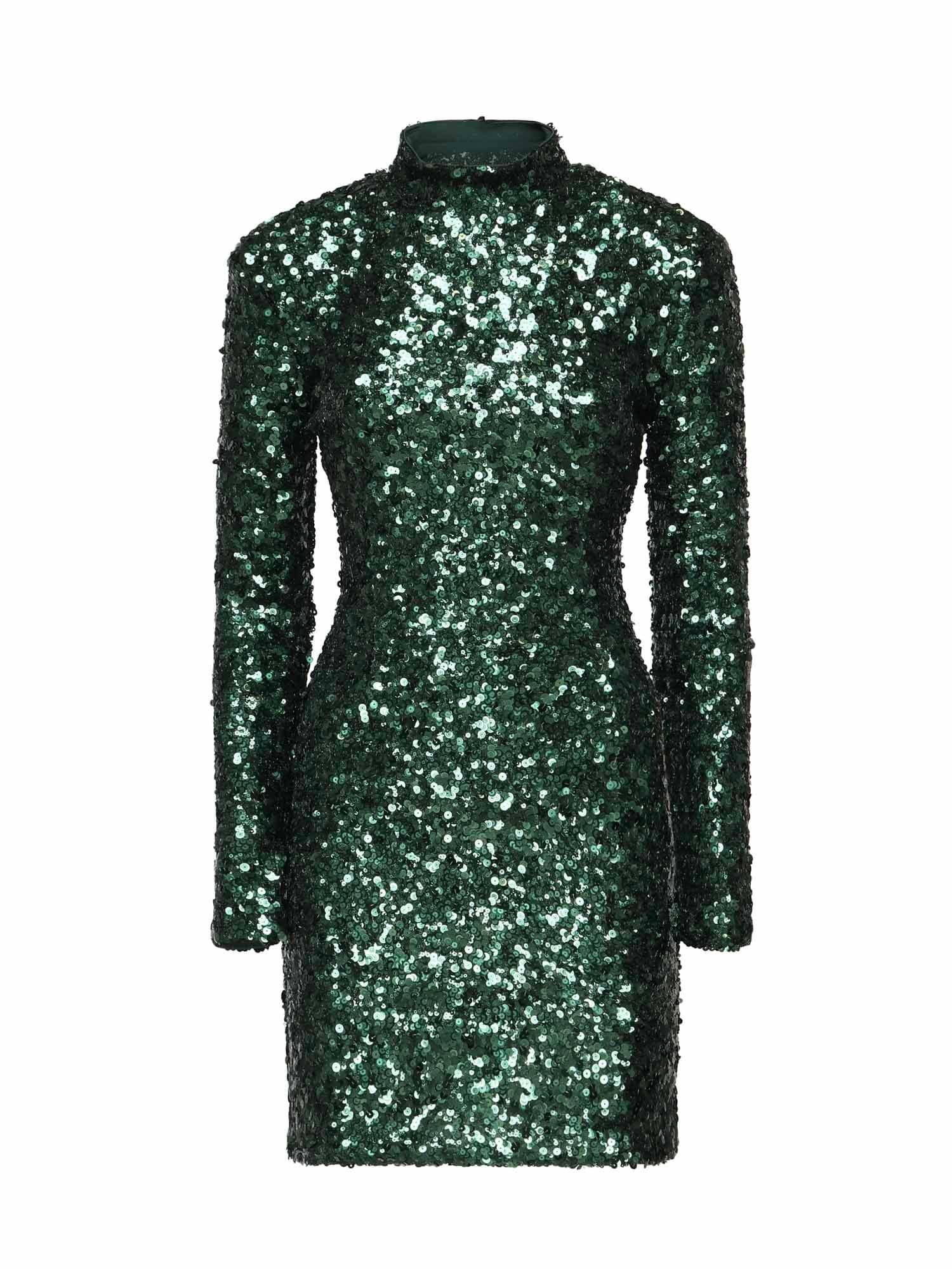 pinko short sequin dress