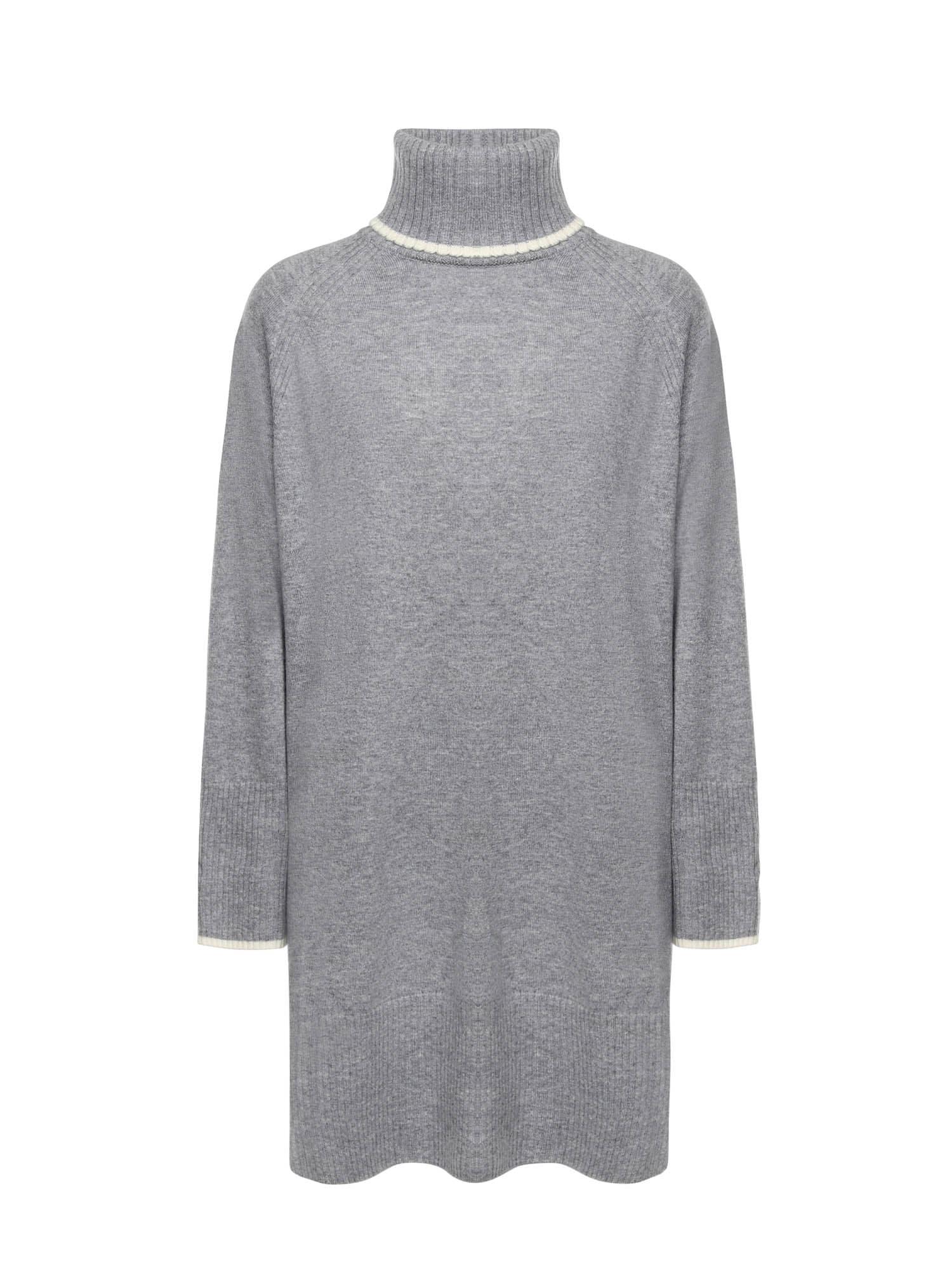 pinko short wool and cashmere dress