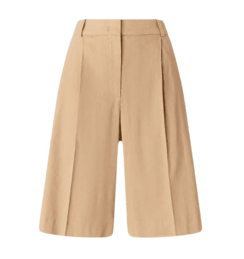 pinko shorts beige chantilly li vi ea - women