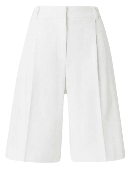pinko shorts white li vi ea - women