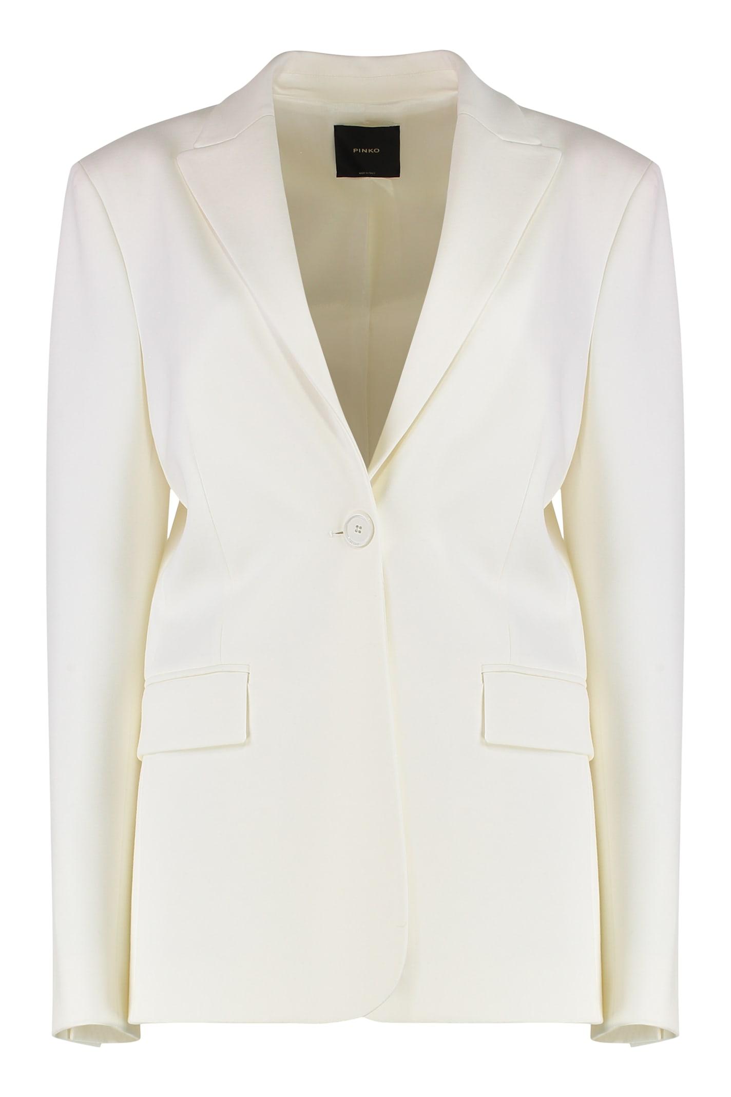 pinko single-button blazer