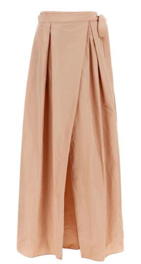 pinko skirts rosa mogano - women