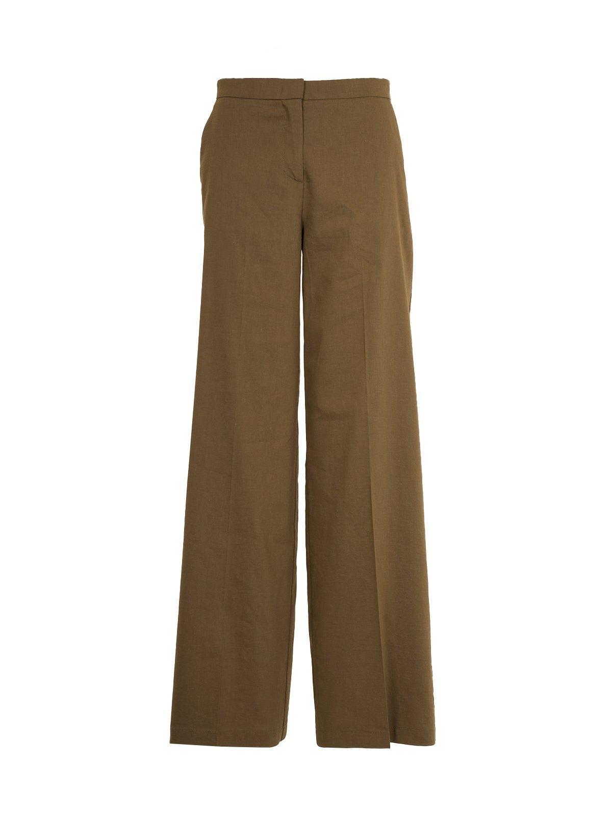 pinko stretch pleated trousers