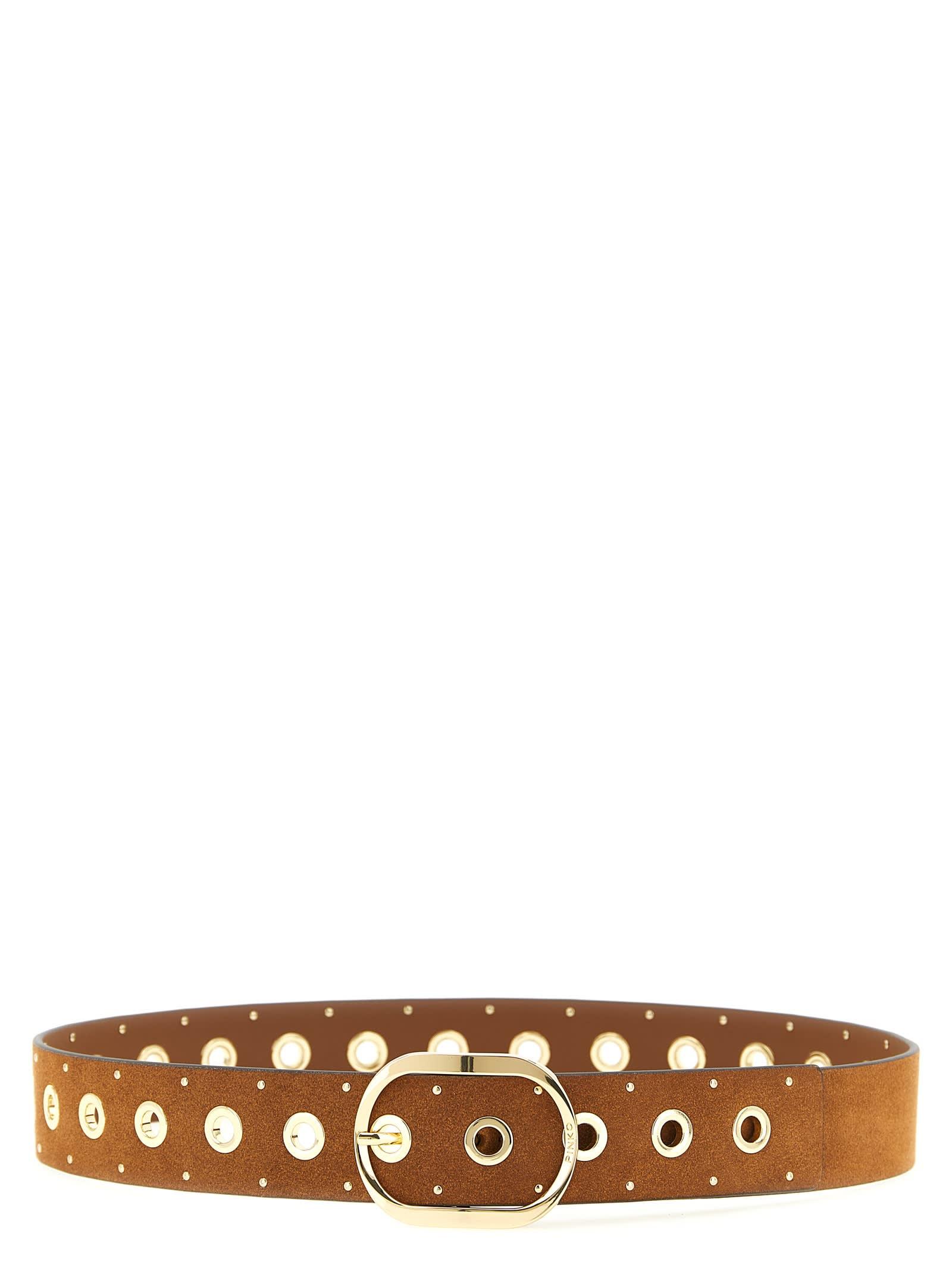 pinko studded belt