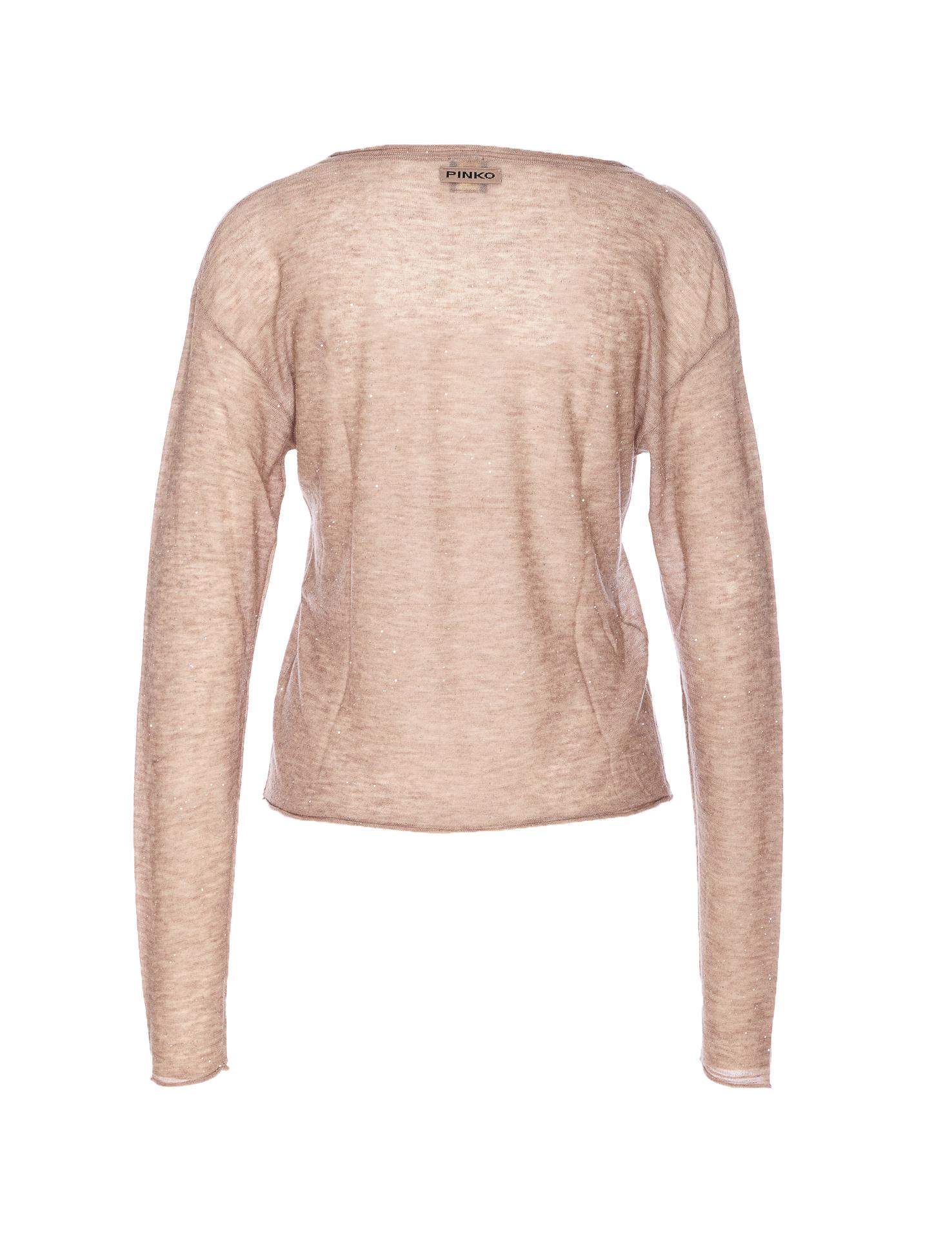 pinko sweaters beige wool - women