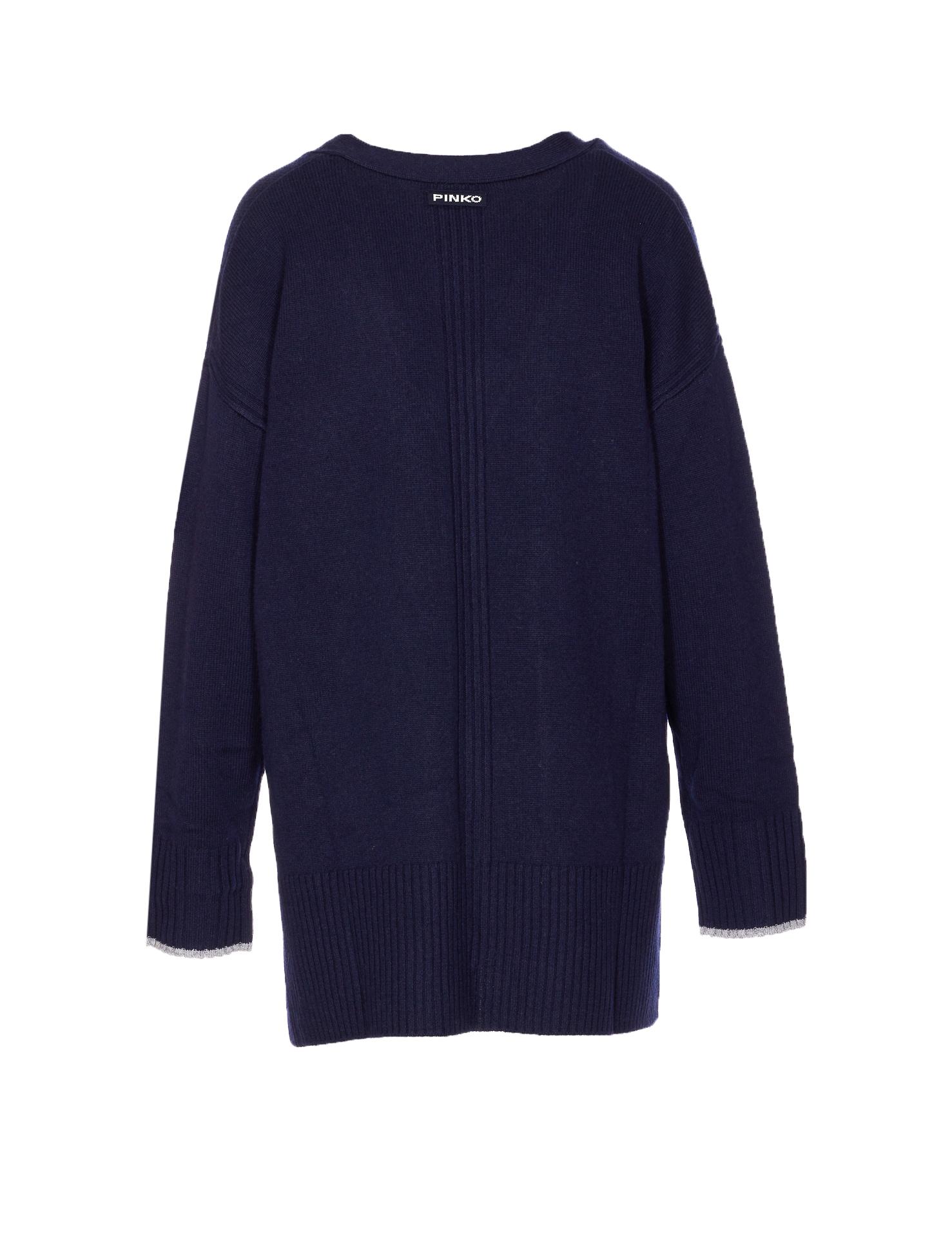 pinko sweaters blue wool - women