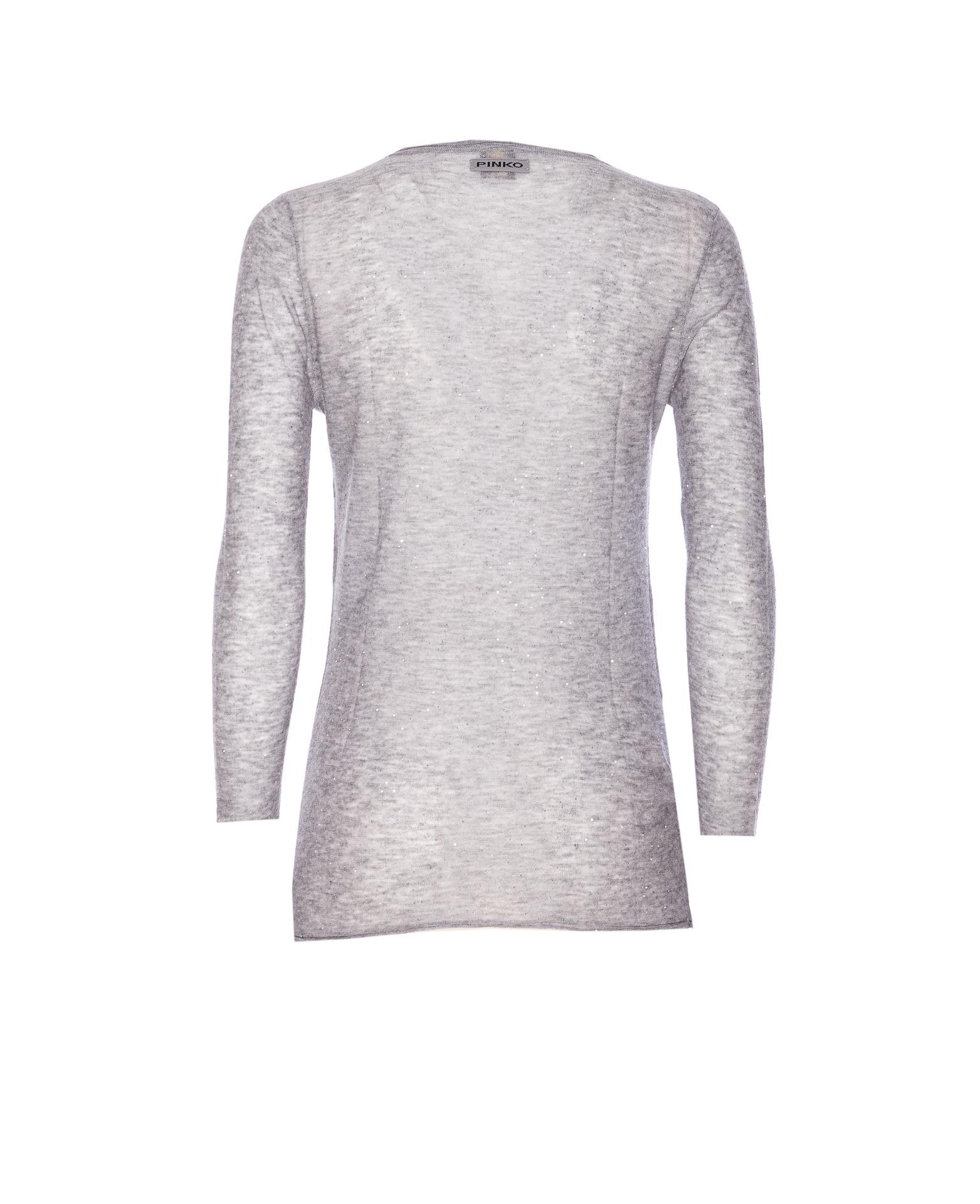 pinko sweaters grey wool - women