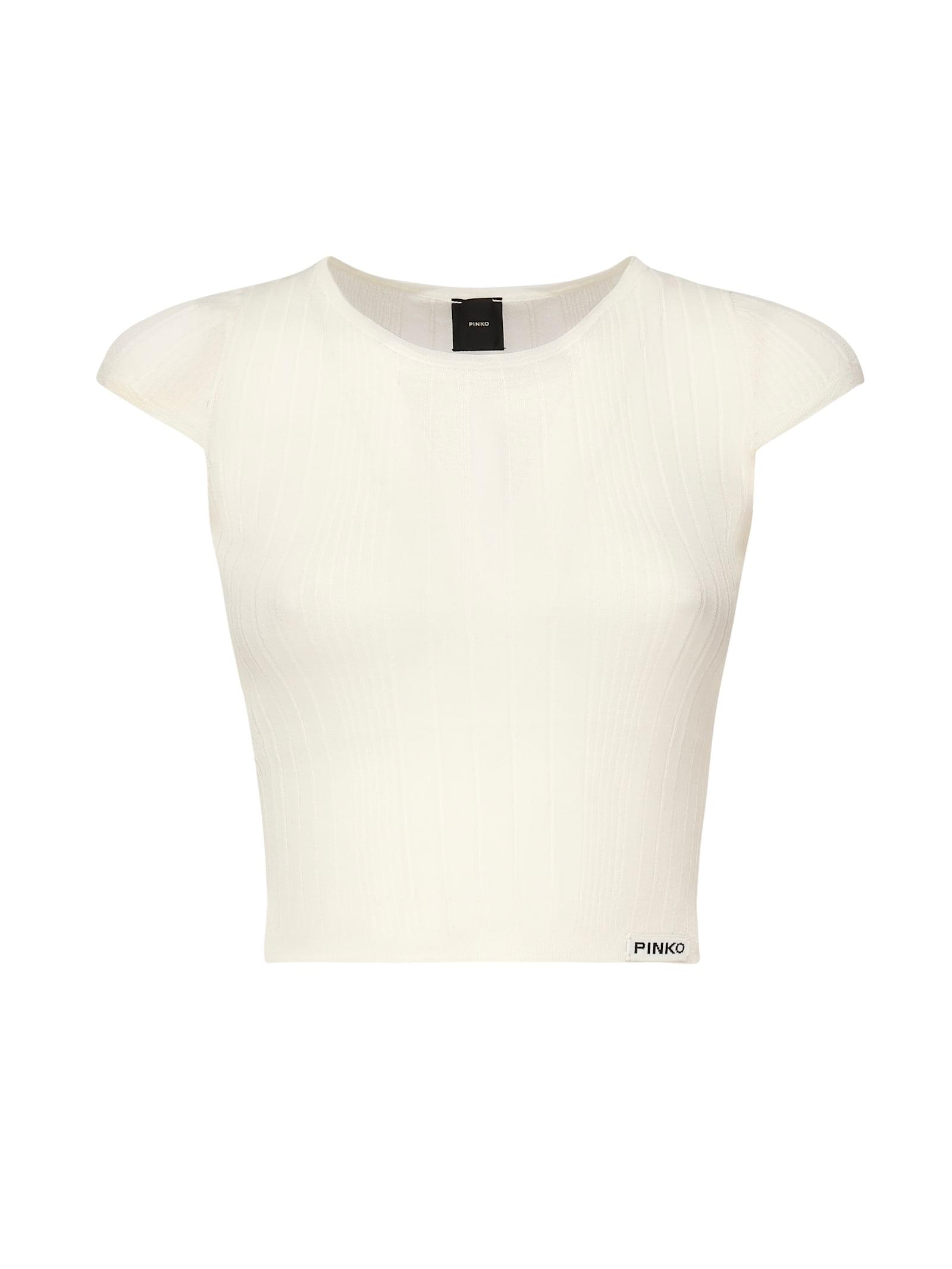 pinko tambora ribbed sweater