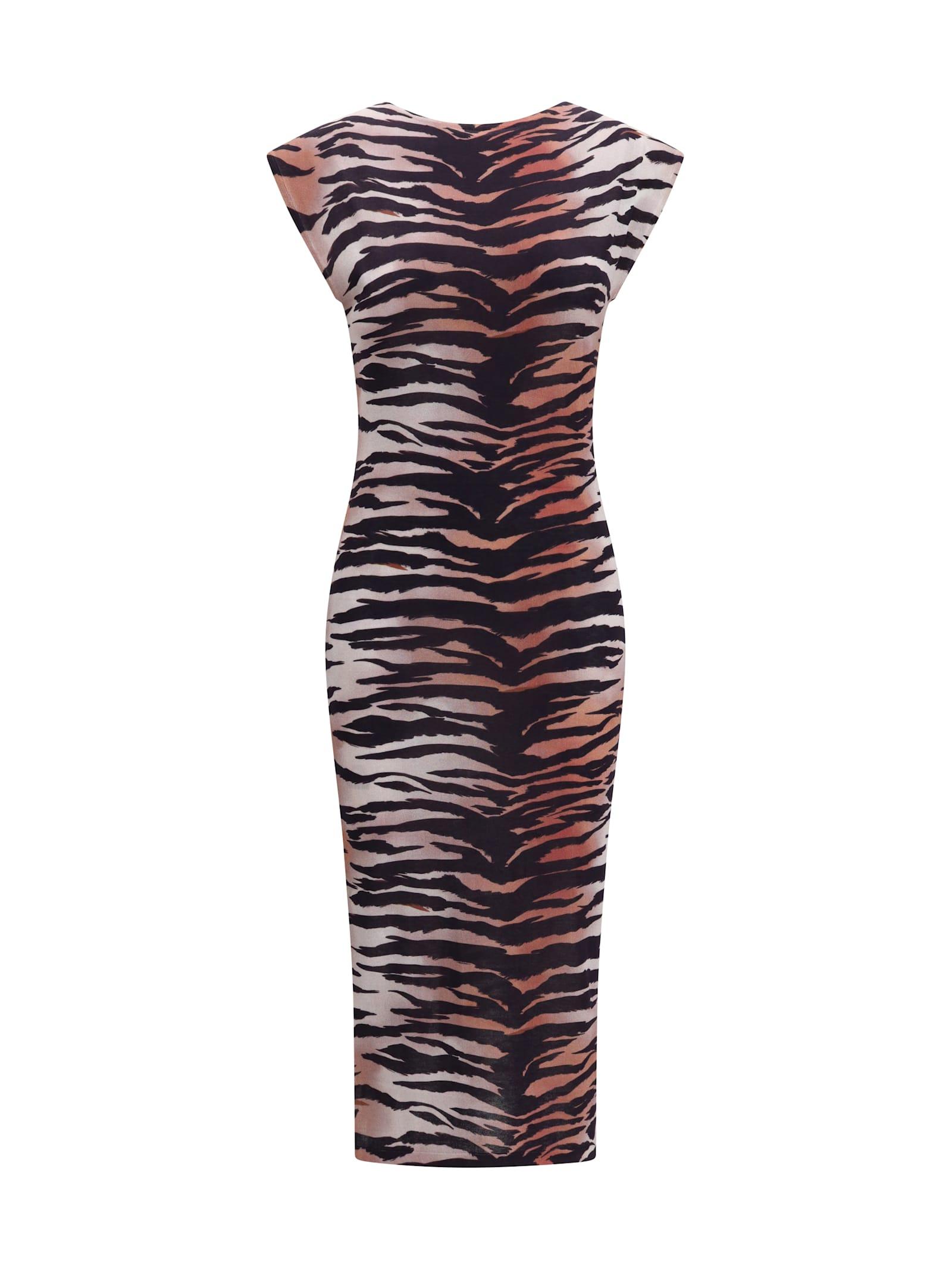 pinko tiger print dress