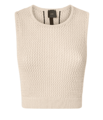 pinko top grigio ostrica - women