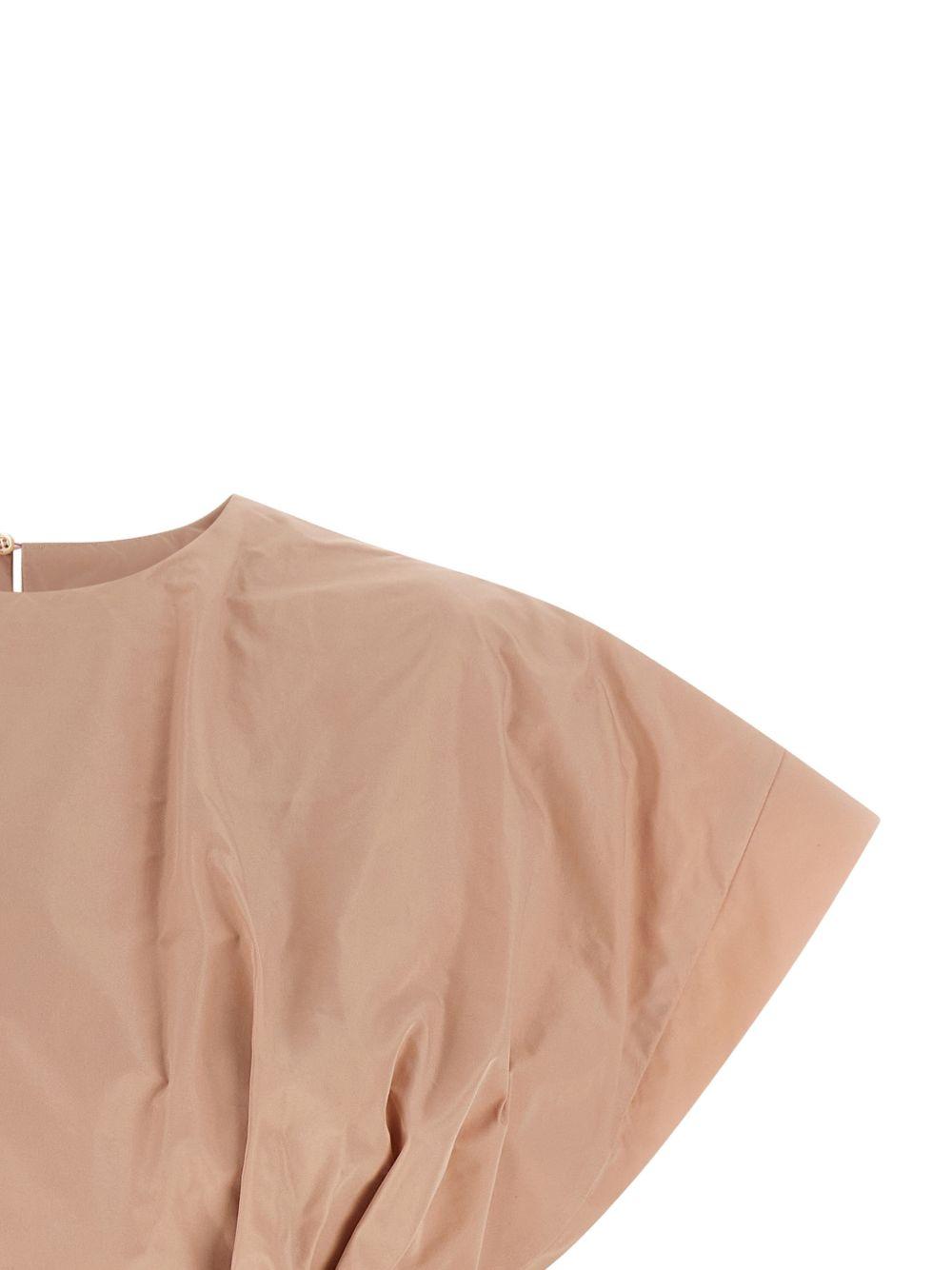 pinko top rosa mogano - women