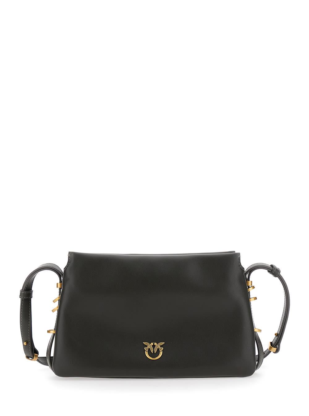 pinko triplet mini crossbody bag