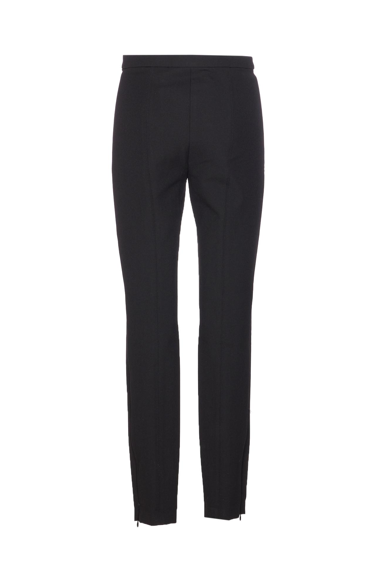 pinko trousers black polyester - women