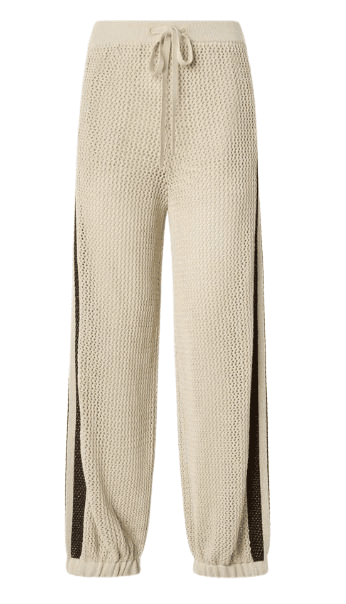 pinko trousers grigio ostrica - women