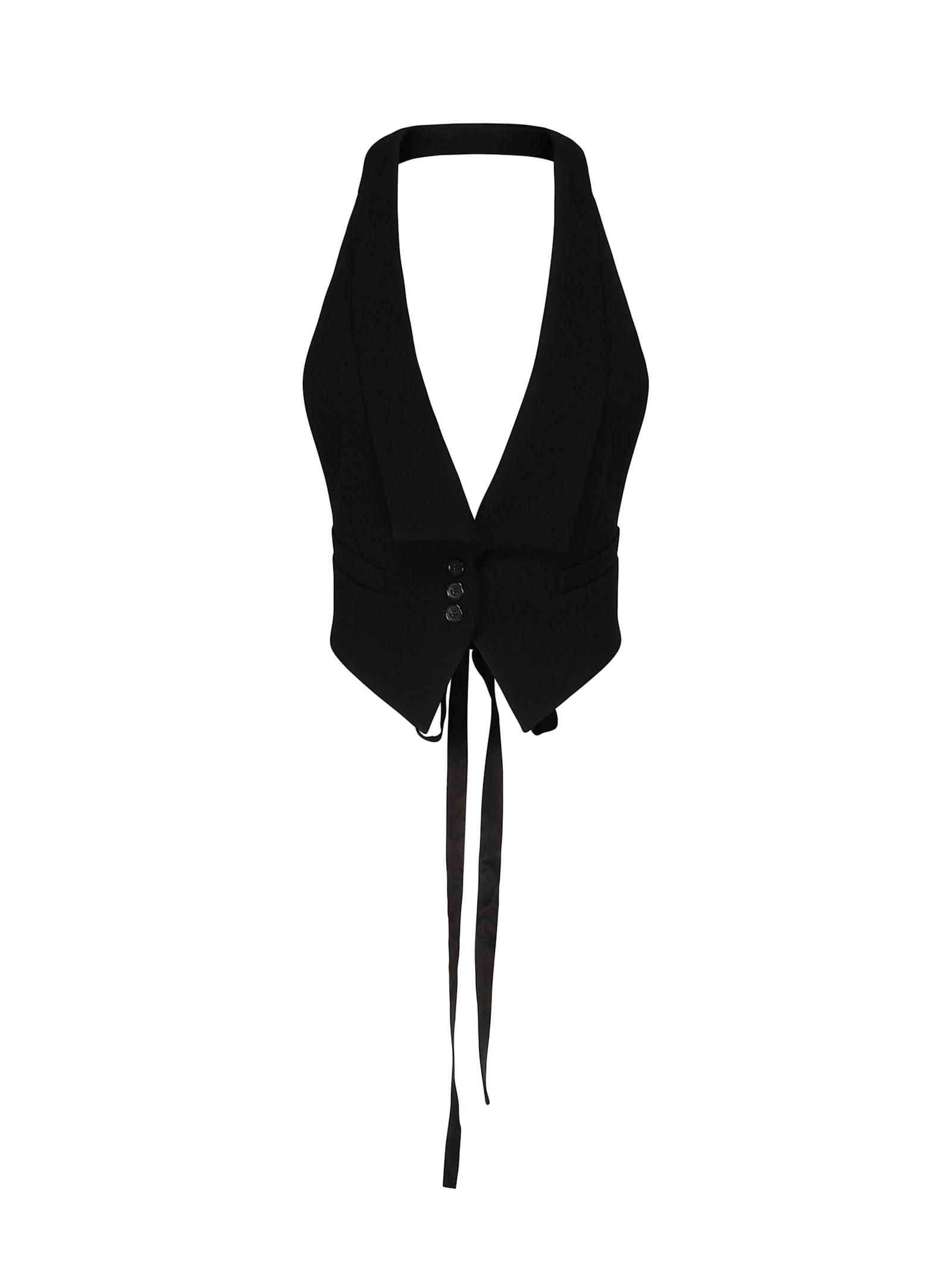 pinko vest with open back