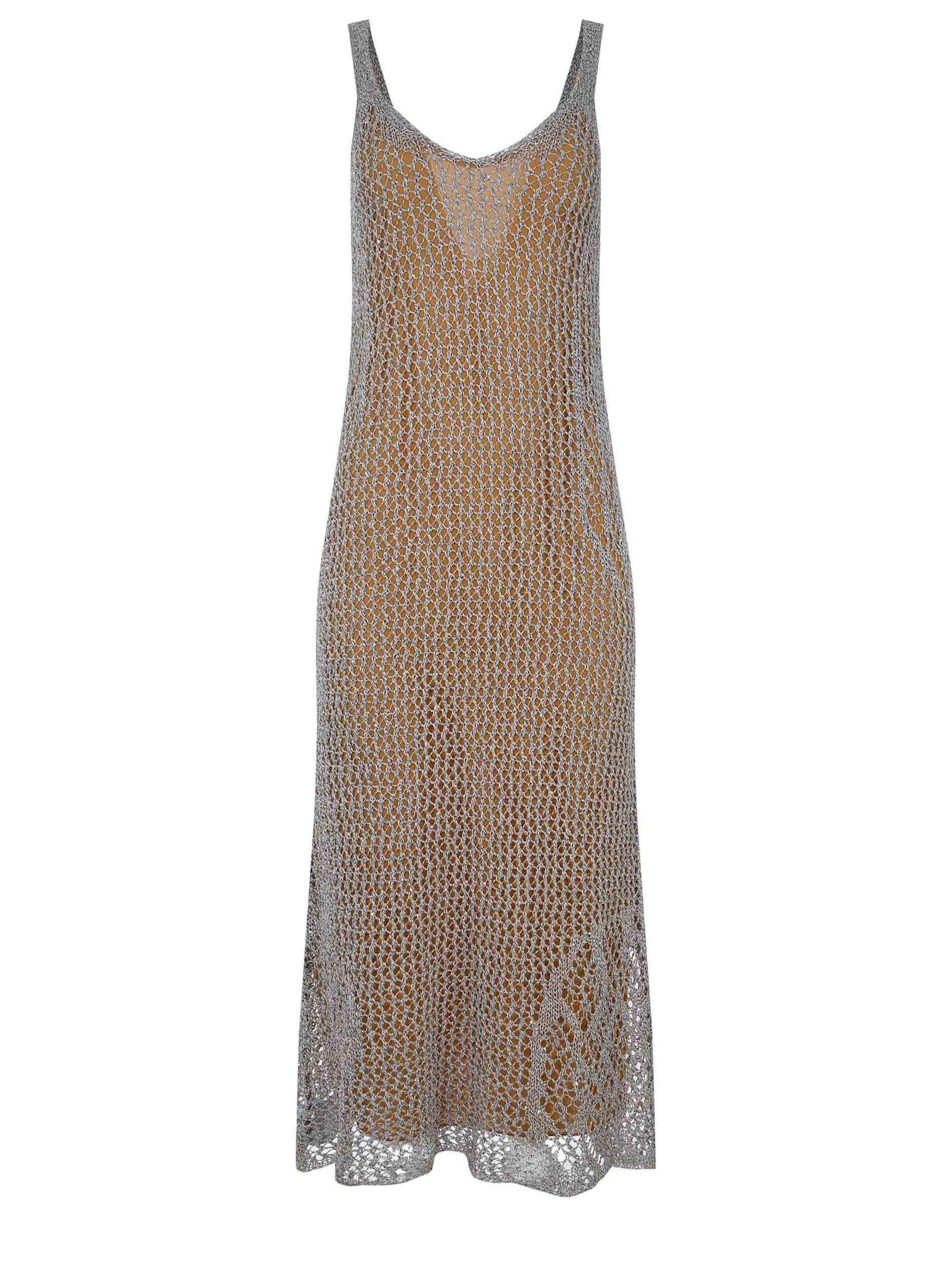 pinko viggiano dress made of cotton blend.
