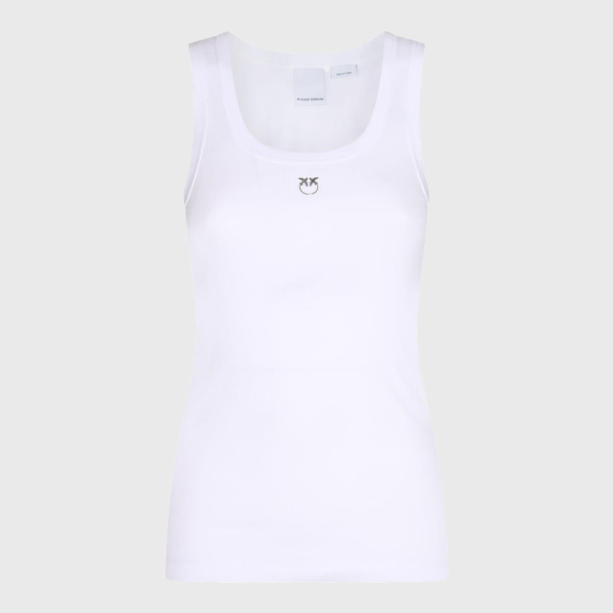 pinko white cotton top