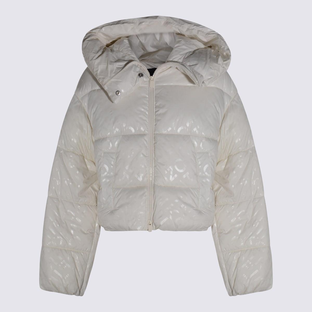 pinko white down jacket
