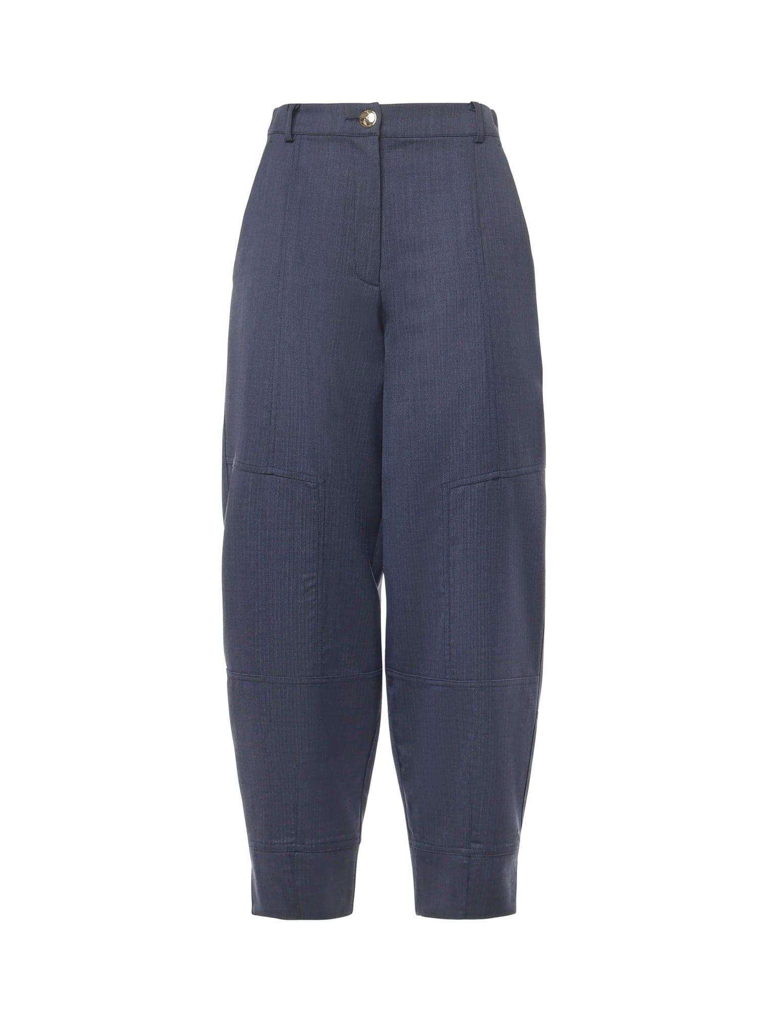pinko wool blend balloon pants