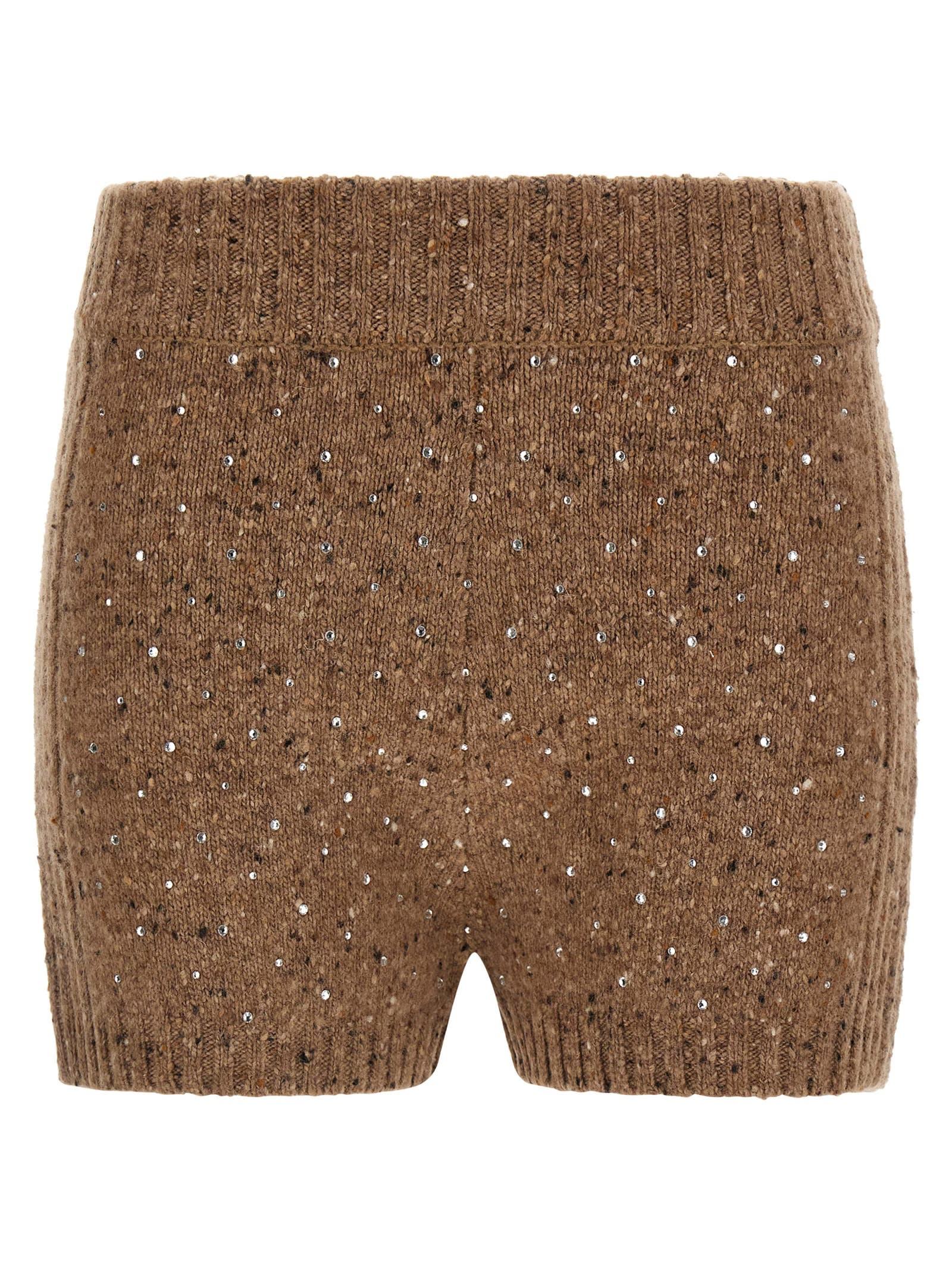 pinko wool shorts
