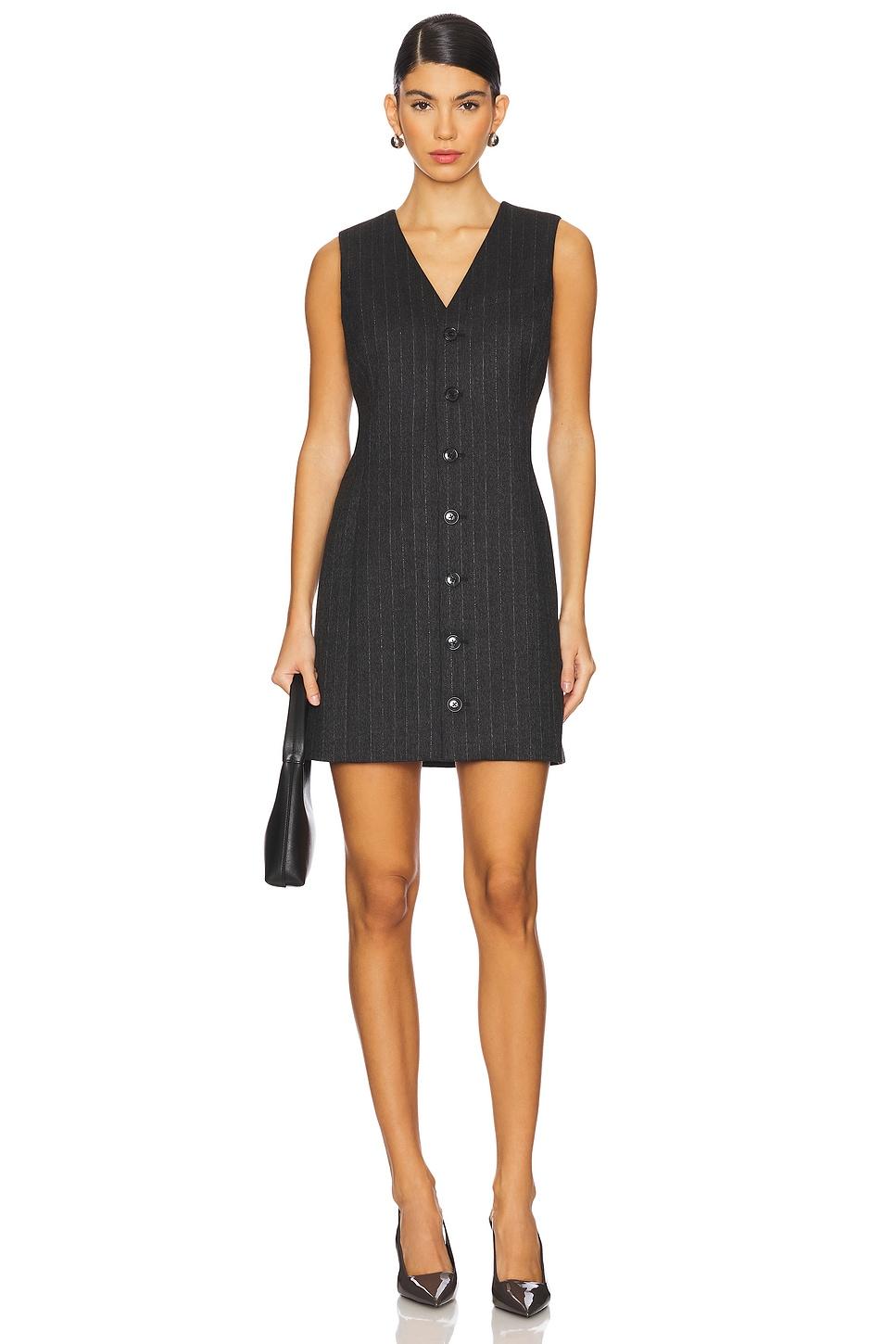 pinstripe suiting dress
