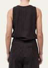 pinstripe wool tank top