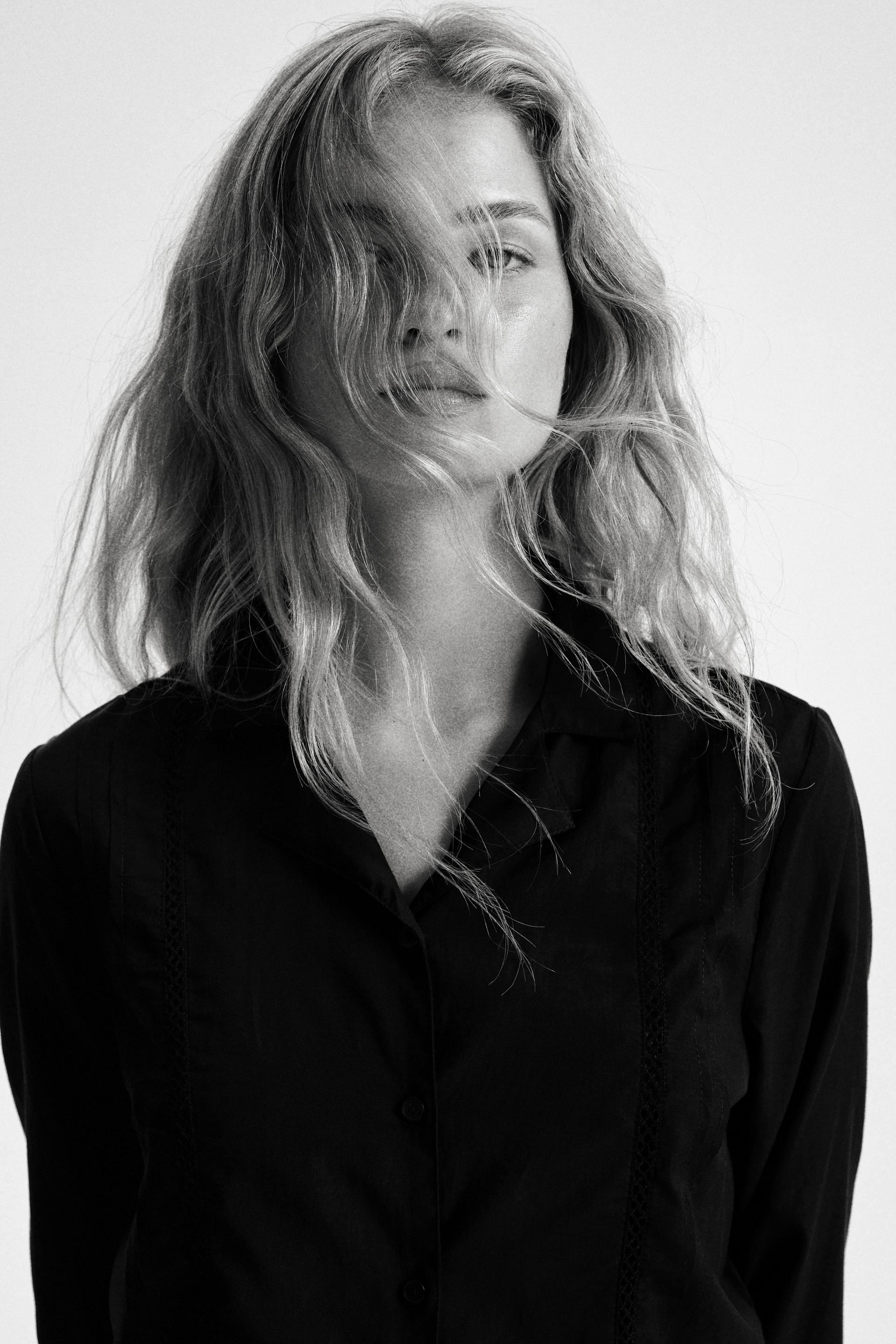 pintucked pajama shirt