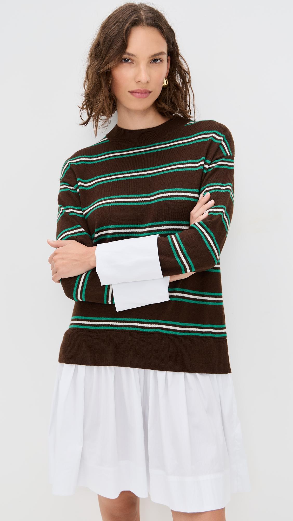 pip poplin combo dress