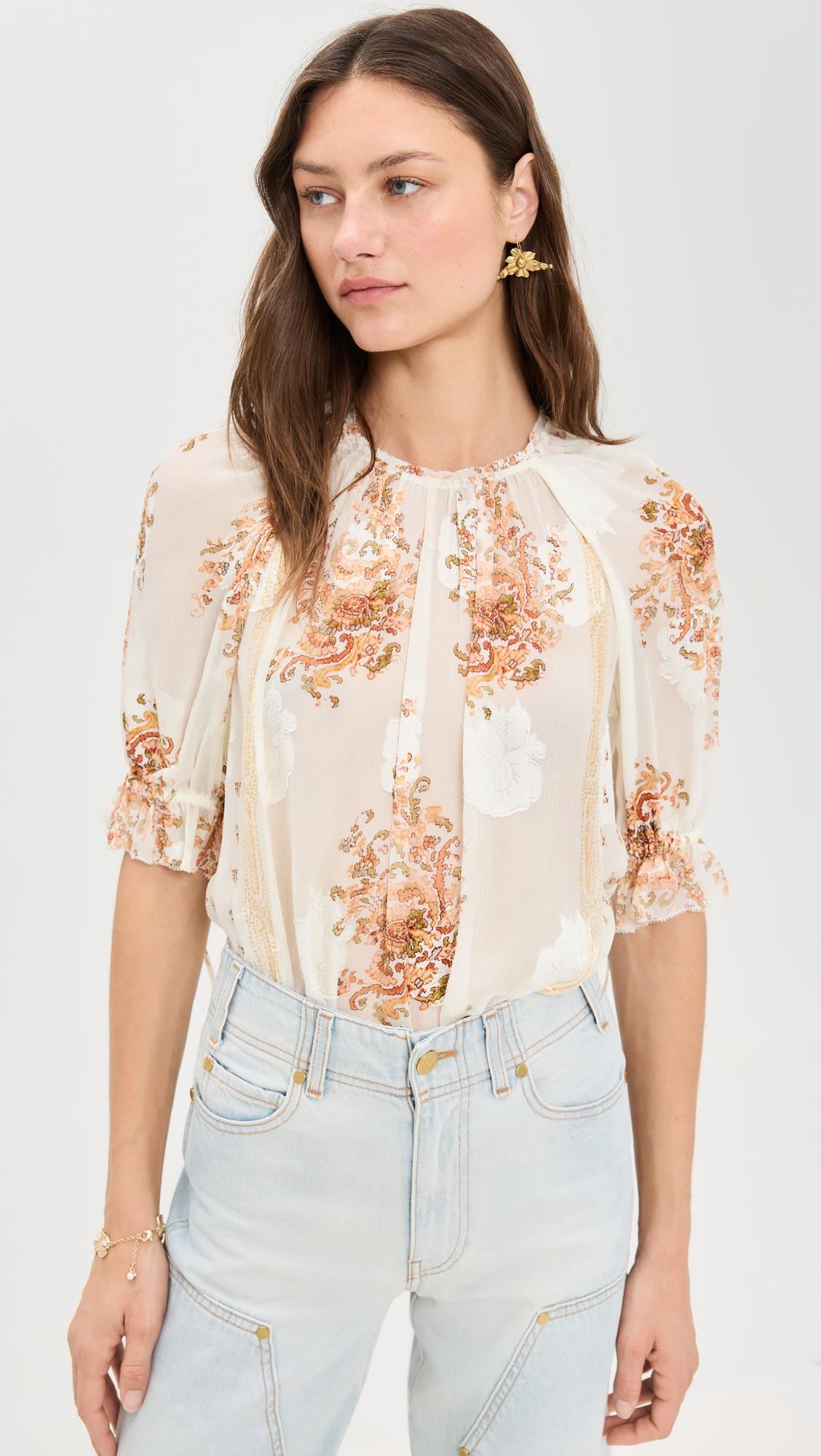 pippa short sleeve blouse