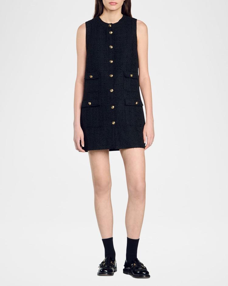 pippa tweed mini dress