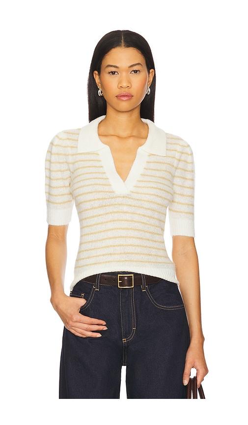 pistola billie top in ivory.