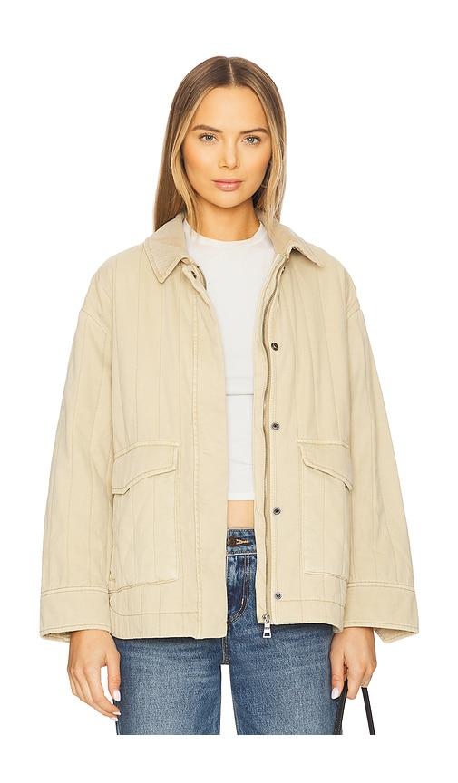 pistola cecile jacket in tan.