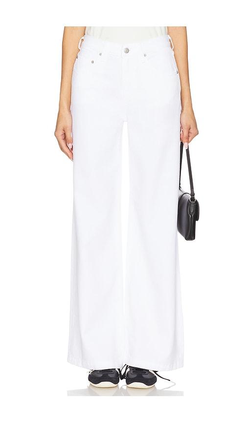 pistola jadyn flare leg jeans in white.