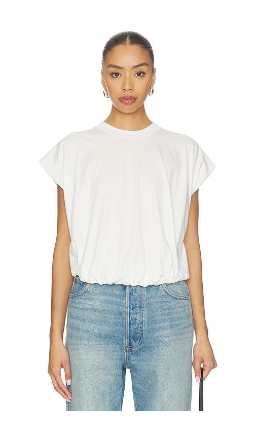 pistola millie bubble tee in white.