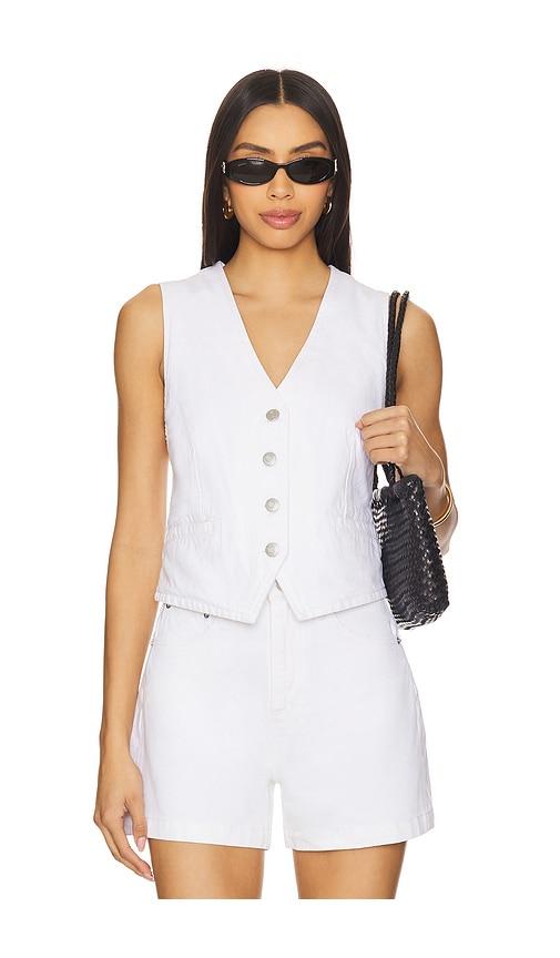 pistola vero vest in white.