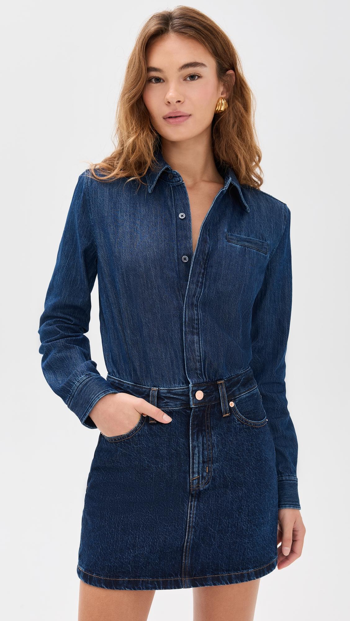 pixie denim dress