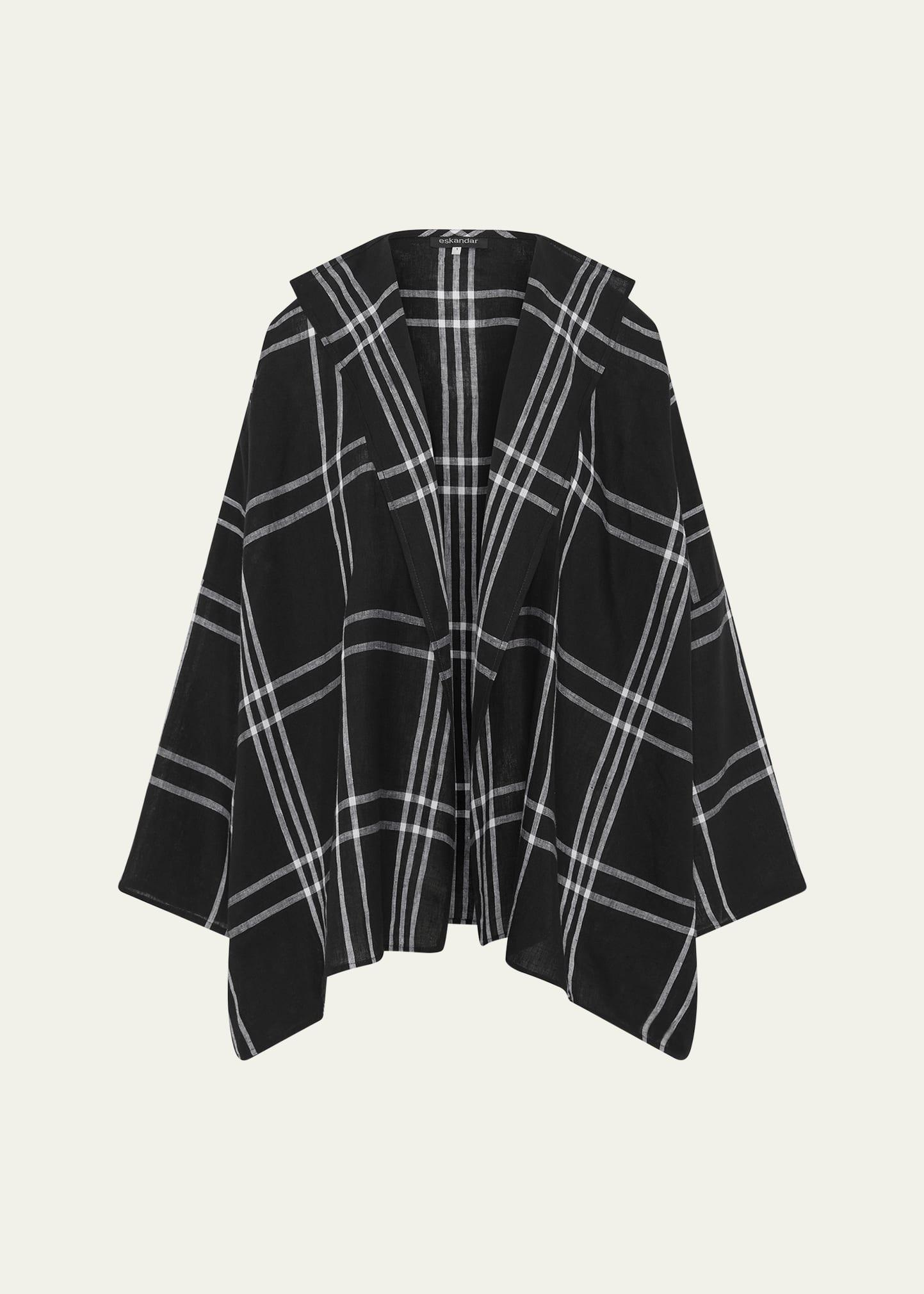 plaid jacket (long length)