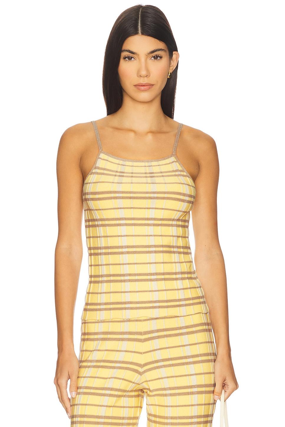plaid tank top
