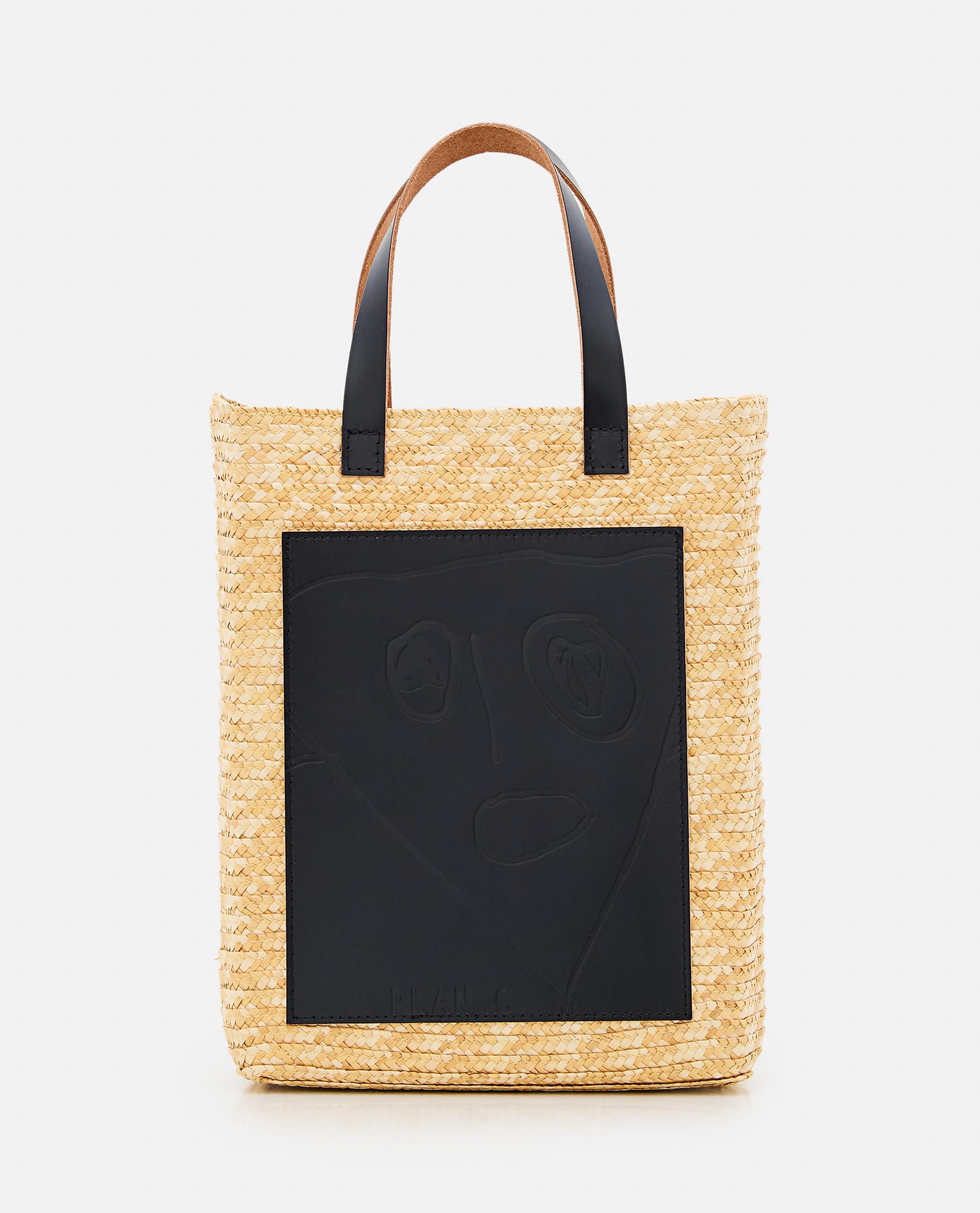 plan c bags multicolour raffia bovine leather brass - women