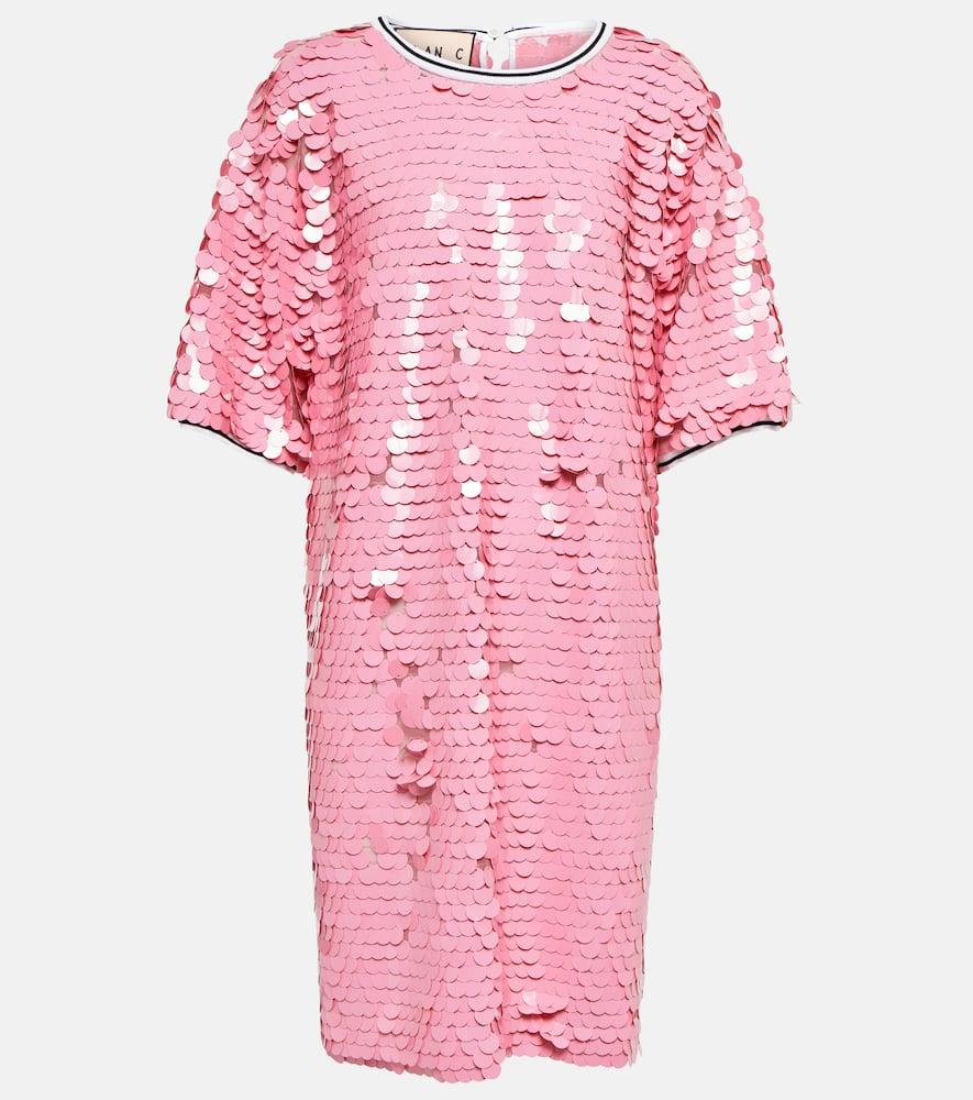 plan c sequined minidress