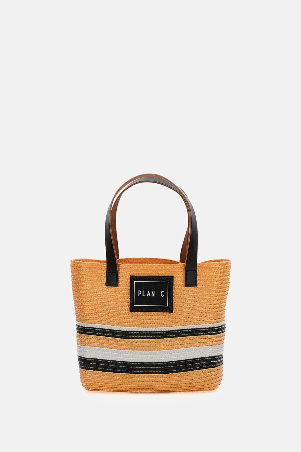 plan c shopper mini synthetic straw